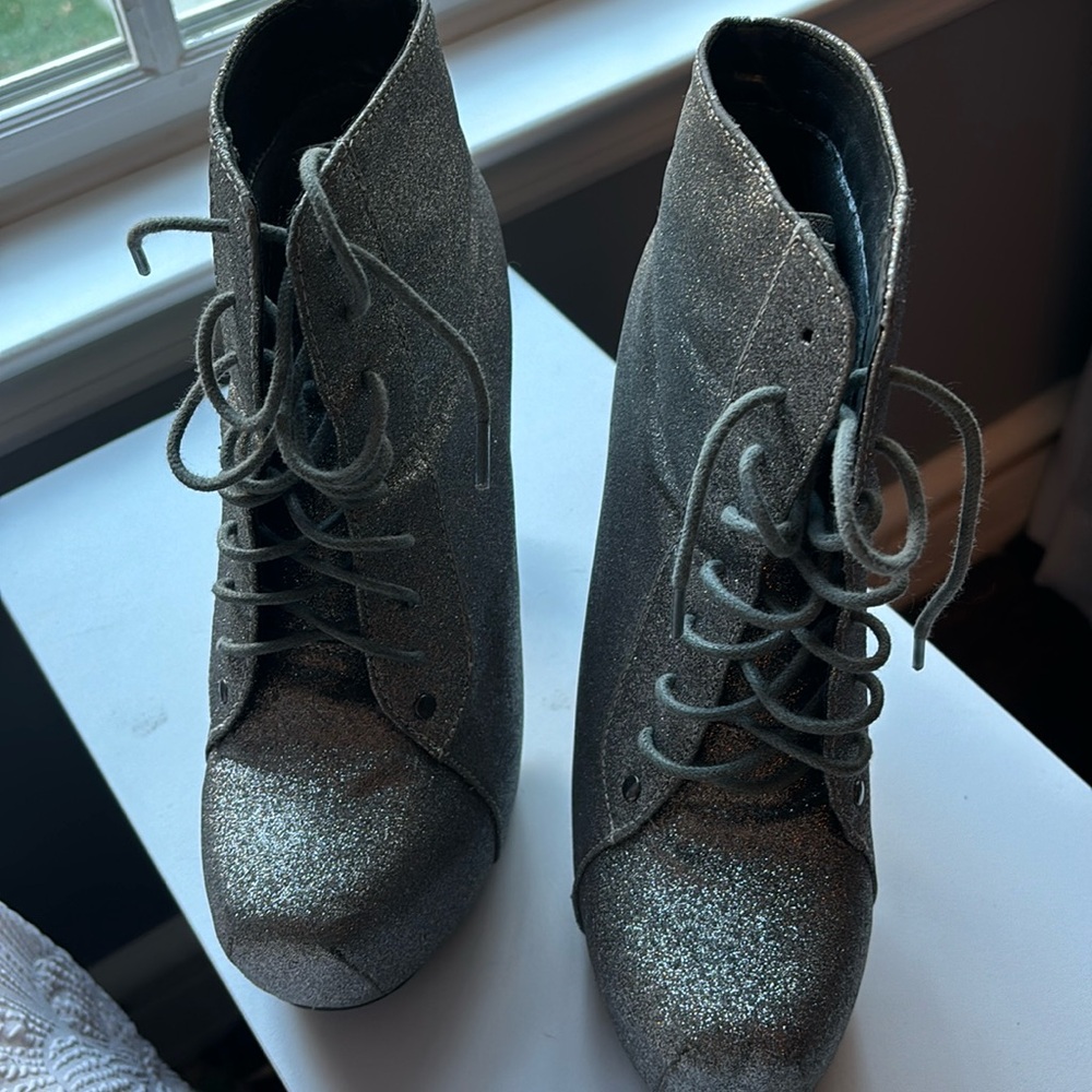 Glittered  shoes
